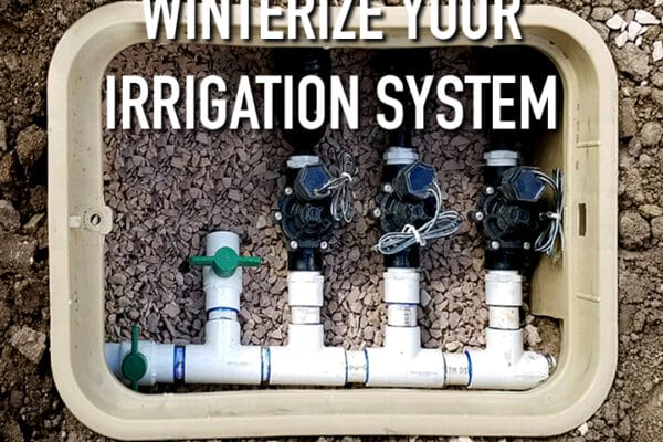 winterize your irrigation system