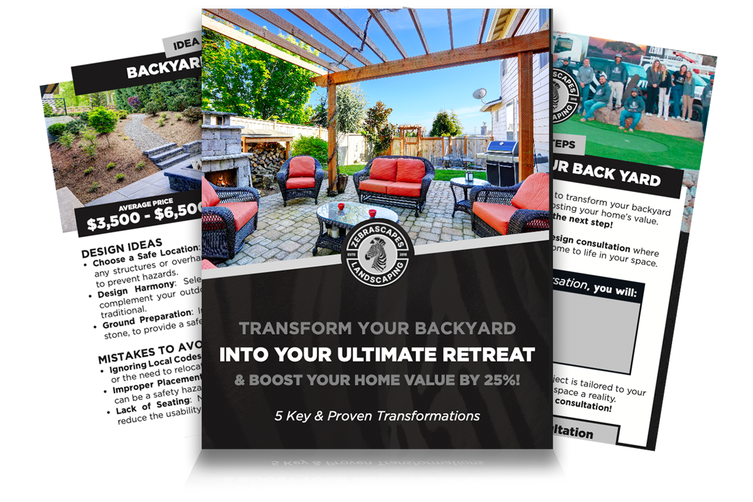 Zebrascapes landscaping guide covers